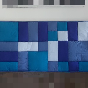 Kék falvédő - otthon & életmód - lakástextil - falvédő - Meska.hu