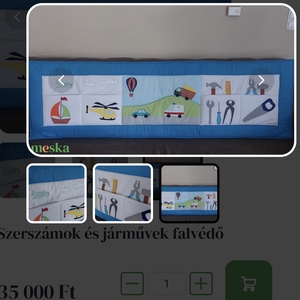 Szerszámok és járművek falvédő  - otthon & életmód - lakástextil - falvédő - Meska.hu