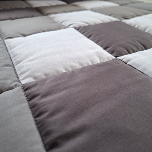 Szürke, fehér patchwork falvédő  - otthon & életmód - lakástextil - falvédő - Meska.hu