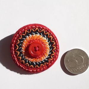 Kitűző - Naplemente - ékszer - kitűző és bross - Meska.hu