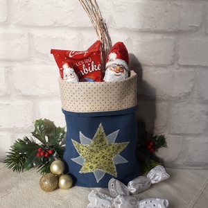 Mikulás zsák/ Ajándék batyu - Mackó 1 - karácsony - mikulás - mikulás zsák - Meska.hu