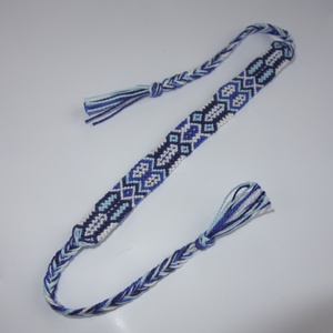 Csomózott karkötő  - ékszer - karkötő - fonott karkötő - Meska.hu