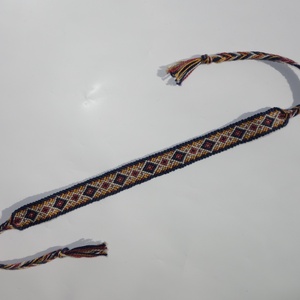 Csomózott karkötő  - ékszer - karkötő - fonott karkötő - Meska.hu