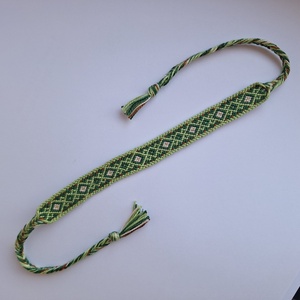 Csomózott karkötő  - ékszer - karkötő - fonott karkötő - Meska.hu