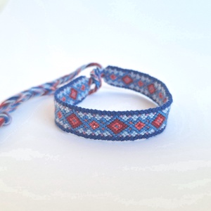 Csomózott karkötő , Ékszer, Karkötő, Fonott karkötő, Csomózás, MESKA