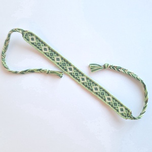 Csomózott karkötő  - ékszer - karkötő - fonott karkötő - Meska.hu