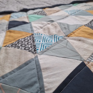 Patchwork babatakaró - otthon & életmód - babaszoba, gyerekszoba - babatakaró, gyerek pléd - Meska.hu