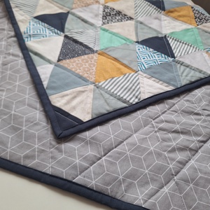 Patchwork babatakaró - otthon & életmód - babaszoba, gyerekszoba - babatakaró, gyerek pléd - Meska.hu