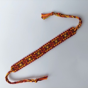 Csomózott karkötő  - ékszer - karkötő - fonott karkötő - Meska.hu