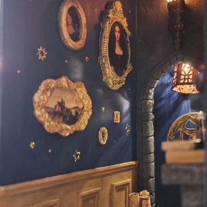 Hollóhát klubhelység könyvtámasz/ Ravenclaw common room bookend - otthon & életmód - dekoráció - asztal és polc dekoráció - díszdoboz - Meska.hu