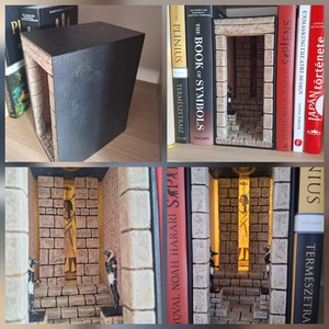 Polc dísz, Book Nook - Egyiptom  - otthon & életmód - dekoráció - dekoratív figurák és szobrok - Meska.hu