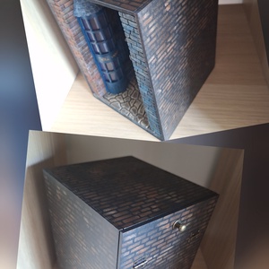 Az Abszol út- Book Nook - könyvtár (Diagon Alley) - otthon & életmód - dekoráció - dekoratív figurák és szobrok - Meska.hu
