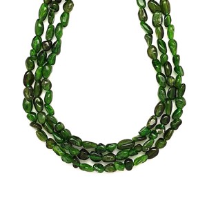 Krómdiopszid pebble 6-9mm, Kellékek & szerszámok, Ásvány alapanyag, Ásványfüzér, , MESKA