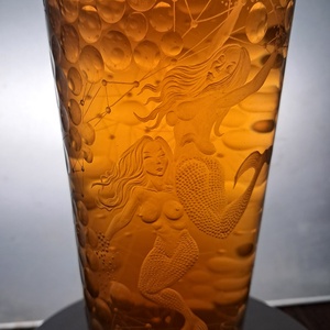 Sellős pohár, Otthon & Életmód, Konyhafelszerelés, tálalás, Tálalás, Pohár, Gravírozás, pirográfia, MESKA