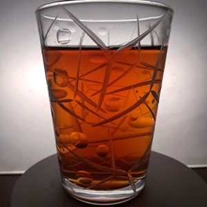 Forgás- geometriai mintás pohár - otthon & életmód - konyhafelszerelés, tálalás - tálalás - pohár - Meska.hu