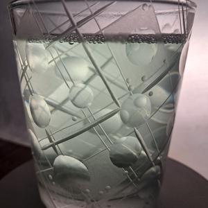 Forgás 2- geometriai mintás pohár - otthon & életmód - konyhafelszerelés, tálalás - tálalás - pohár - Meska.hu