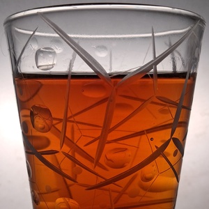 Forgás- geometriai mintás pohár - otthon & életmód - konyhafelszerelés, tálalás - tálalás - pohár - Meska.hu