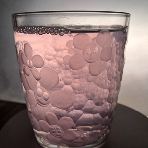 Mosolygós- virágos pohár - otthon & életmód - konyhafelszerelés, tálalás - tálalás - pohár - Meska.hu