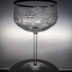 Virágos-indás pohár - otthon & életmód - konyhafelszerelés, tálalás - tálalás - pohár - Meska.hu