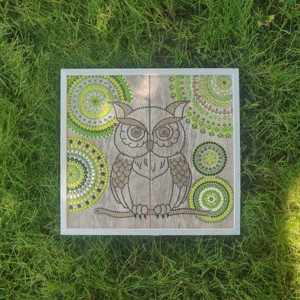 Bagoly mandala - otthon & életmód - dekoráció - spiritualitás - mandala - Meska.hu