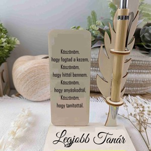 Ballagási ajándék tanároknak- tolltartó feliratozva , Otthon & Életmód, Dekoráció, Dísztárgy, , MESKA
