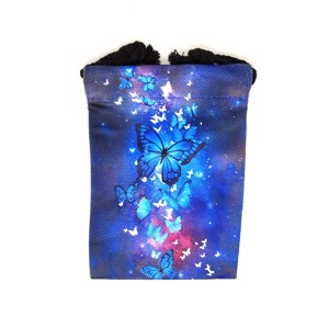 Galaxis mintás szütyő � textil ajándéktasak 13x18 cm - Meska.hu