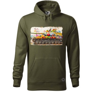 Tank és párduc graffiti v1, Ruha & Divat, Férfi ruha, Férfi pulóver, , MESKA