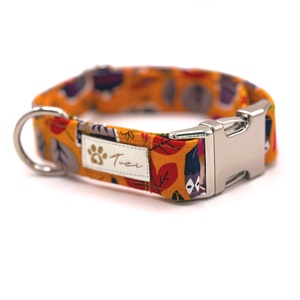 Séta az őszben nyakörv -  kutya számára  - otthon & életmód - kisállatoknak - kutyáknak - kutya nyakörv - Meska.hu