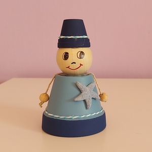 Manó tengeri csillagos, Otthon & Életmód, Dekoráció, Manók, Festett tárgyak, MESKA