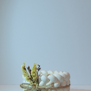 Gipsz mécsestartó 4db - otthon & életmód - gyertya, illat, aroma - mécses és mécsestartó - Meska.hu