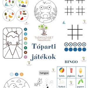 Tóparti játékok, Játék & Sport, Készségfejlesztő és Logikai játék, Fotó, grafika, rajz, illusztráció, MESKA