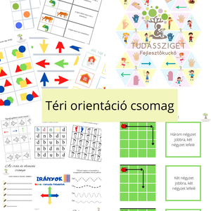 Téri orientáció csomag, Játék & Sport, Készségfejlesztő és Logikai játék, Oktató játékok, Fotó, grafika, rajz, illusztráció, MESKA