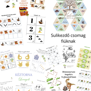 Sulikezdő csomag fiúknak, Játék & Sport, Készségfejlesztő és Logikai játék, Oktató játékok, Fotó, grafika, rajz, illusztráció, MESKA