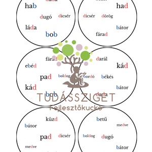 d-b Dobble 6 szóval - Meska.hu