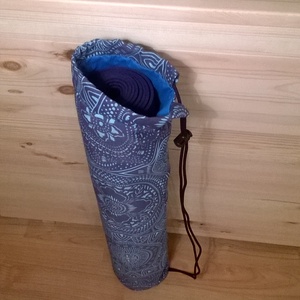 vászon jóga, fitnesz matrac tartó táska - táska & tok - hátizsák - tornazsák, gymbag - Meska.hu