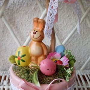 Húsvéti tojásfa, asztali dísz, dekoráció - otthon & életmód - dekoráció - asztal és polc dekoráció - asztaldísz - Meska.hu