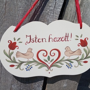 Isten hozott tábla  - otthon & életmód - ház & kert - isten hozott tábla - Meska.hu