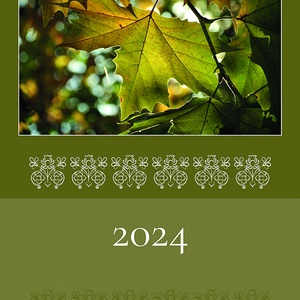 Falinaptár-2024-A3-fekvő képes-1, Otthon & Lakás, Dekoráció, Fali és függő dekoráció, Falinaptár & Öröknaptár, , MESKA