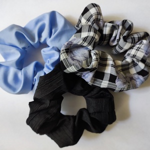 3 db textil scrunchie hajgumi, Ruha & Divat, Hajdísz & Hajcsat, Hajgumi, Varrás, MESKA