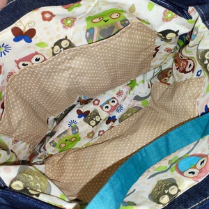 Óriás farmertáska - táska & tok - kézitáska & válltáska - válltáska - Meska.hu