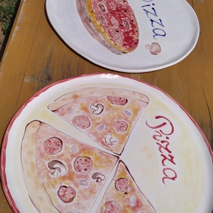 Pizzatálak Leventének - Meska.hu