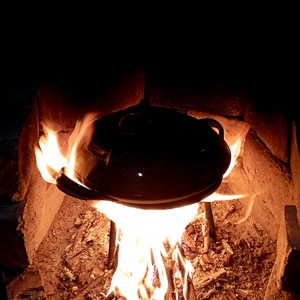 Grilltál fedővel  - otthon & életmód - ház & kert - bográcsozás, grillezés - Meska.hu