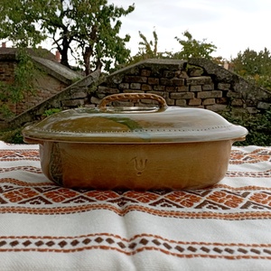 Kenyérsütő tál  - Meska.hu