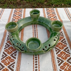 Adventi koszorú - Meska.hu