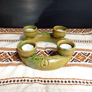 Adventi koszorú - Meska.hu