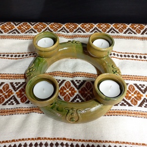 Adventi koszorú - karácsony - adventi díszek - adventi koszorú - Meska.hu