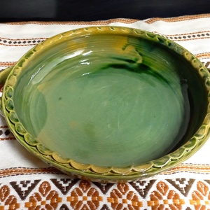 Kerámia sütőtál - Meska.hu