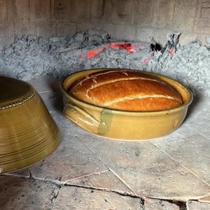 Kenyérsütő tál  - otthon & életmód - konyhafelszerelés, tálalás - konyhai tárolás - kenyértartó - Meska.hu