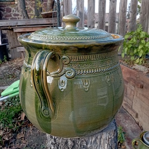 Cserépfazék  - otthon & életmód - ház & kert - bográcsozás, grillezés - Meska.hu