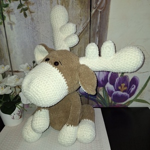 Amigurumi Rénszarvas  - játék & sport - plüssállat & játékfigura - más figura - Meska.hu